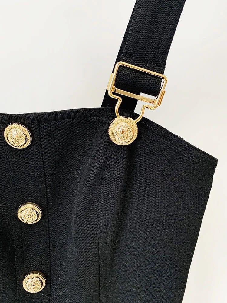 Vestido negro informal