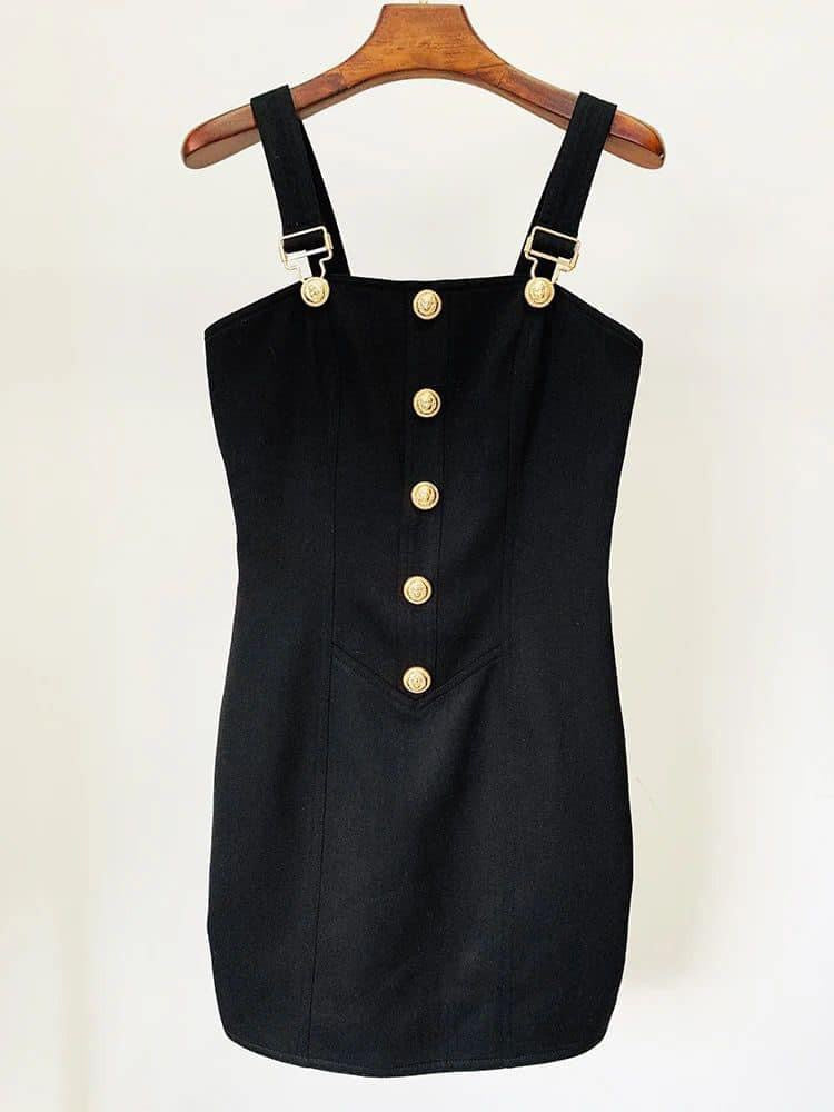 Vestido negro informal