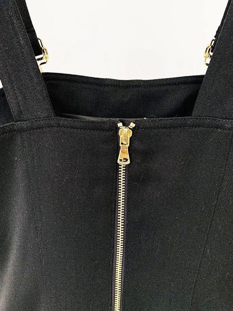 Vestido negro informal