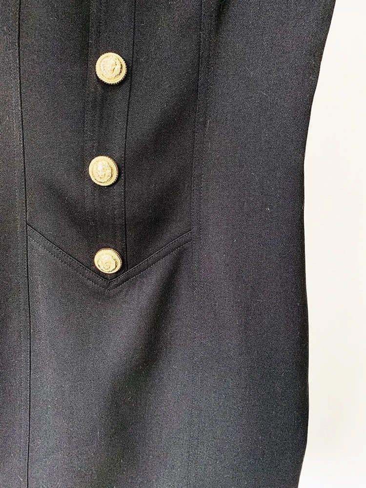 Vestido negro informal