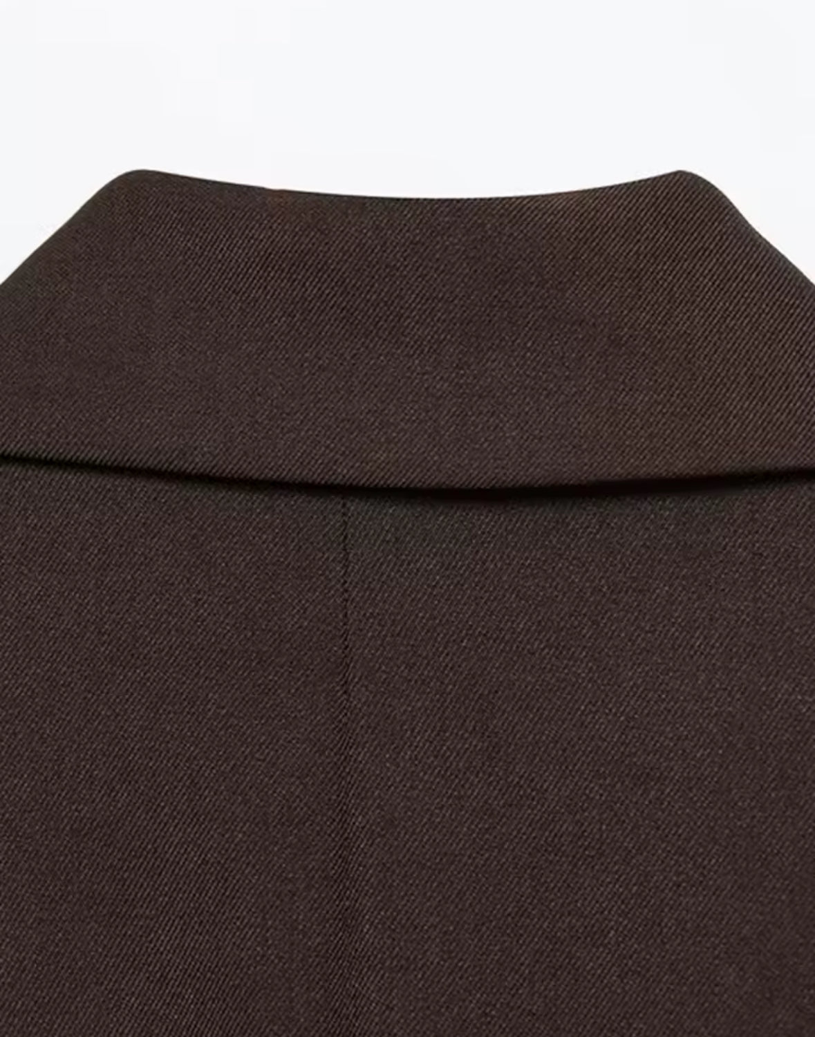 chaleco solapa cuello sin mangas bolsillos delanteros