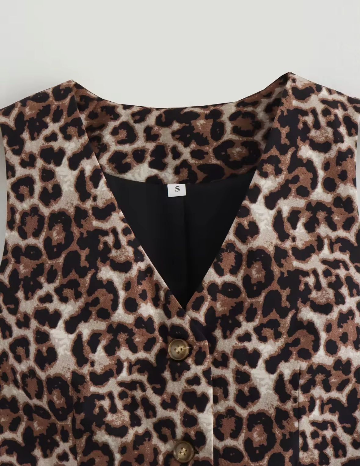 Chaleco animal print